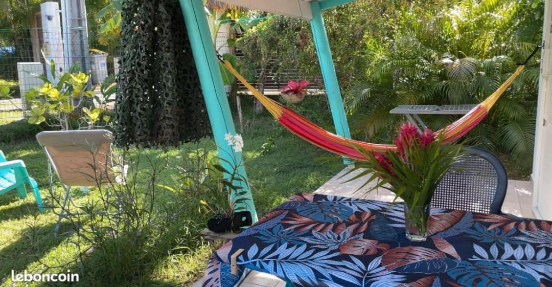 Gite Cajou Dans Jardin Tropical Ventile A Sainte-Anne Eksteriør bilde