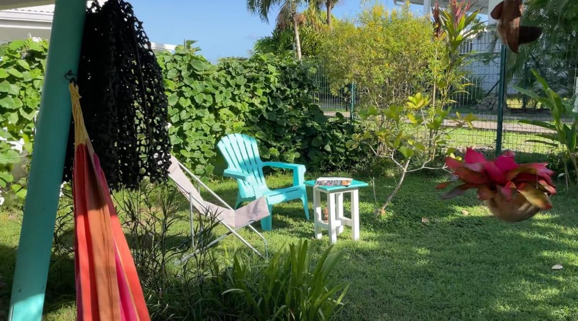 Gite Cajou Dans Jardin Tropical Ventile A Sainte-Anne Eksteriør bilde